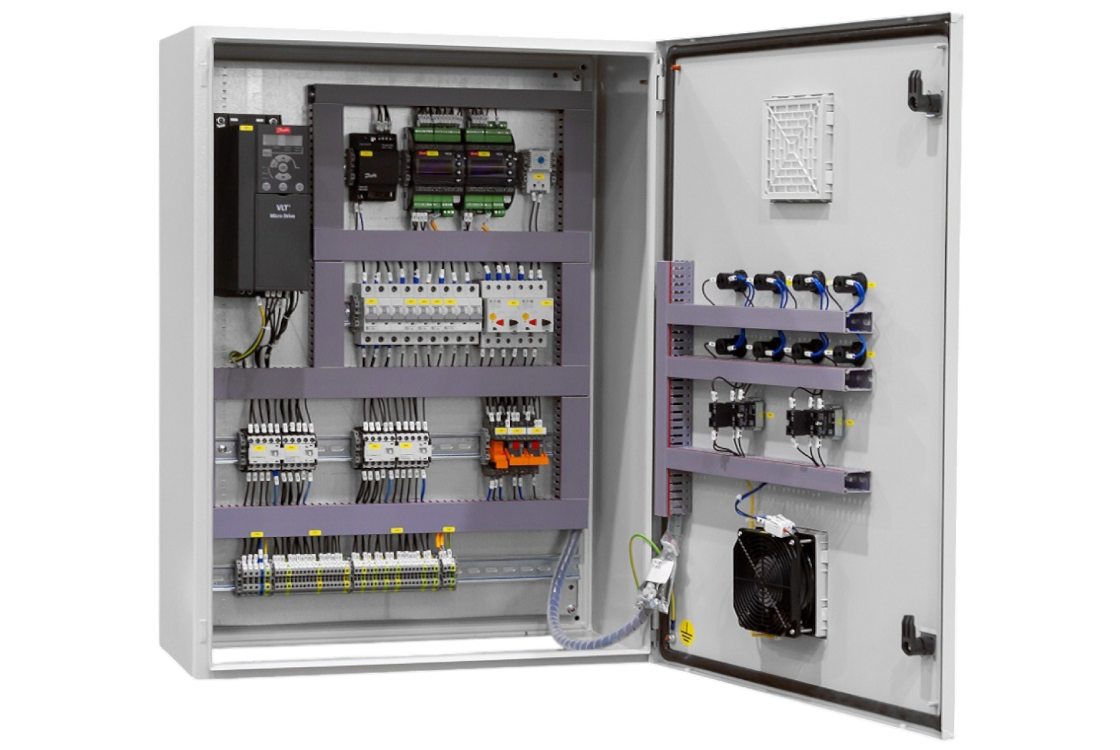 Ридан 087H373330 — Шкаф управления насосами для индивидуальных проектов, 2,2 кВт